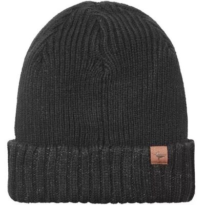 Sealskinz Men's Waterproof Cold Weather Roll Cuff Beanie Hat in Black Size: Large/XL Black L/XL Sealskinz Men's Waterproof Cold Weather Roll Cuff Beanie Hat in Black Size: Large/XL Black L/XL