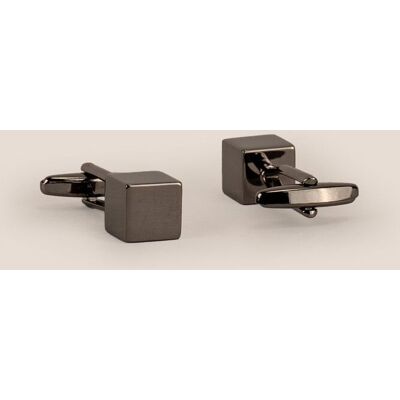 Oswin Hyde Men's Cube Black Cufflinks Multicolor One Size Oswin Hyde Men's Cube Black Cufflinks Multicolor One Size