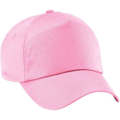 Beechfield Unisex Pink 5 Panel Baseball Cap - Baseball Cap Beechfield Unisex Pink 5 Panel Baseball Cap - Baseball Cap