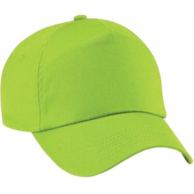 Beechfield Unisex Lime Green 5 Panel Baseball Cap - Baseball Cap Beechfield Unisex Lime Green 5 Panel Baseball Cap - Baseball Cap
