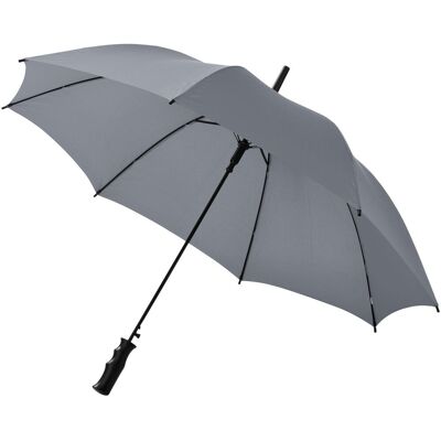 Bullet 23 Inch Barry Automatic Umbrella in Grey Grey Bullet 23 Inch Barry Automatic Umbrella in Grey Grey