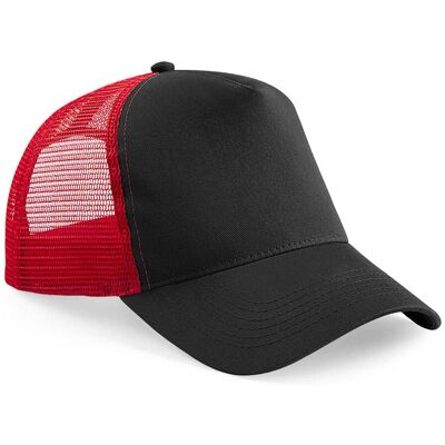 Beechfield Mens Half Mesh Trucker Cap - Headwear - Cap Beechfield Mens Half Mesh Trucker Cap - Headwear - Cap