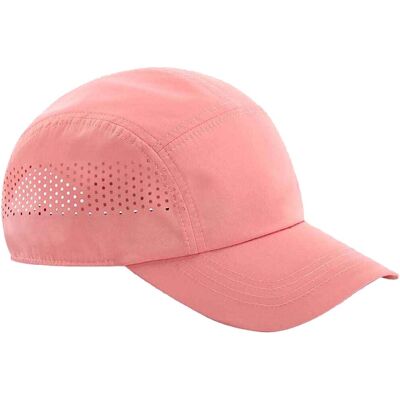Beechfield Unisex Adult Technical Running Baseball Cap Salmon Pink - Baseball Cap Beechfield Unisex Adult Technical Running Baseball Cap Salmon Pink - Baseball Cap