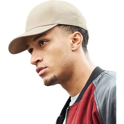 Beechfield Unisex Adult Urbanwear 6 Panel Baseball Cap Warm Sand - Baseball Cap Beechfield Unisex Adult Urbanwear 6 Panel Baseball Cap Warm Sand - Baseball Cap