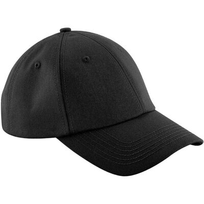 Beechfield Unisex Adult Authentic Baseball Cap - Black - Baseball Cap Beechfield Unisex Adult Authentic Baseball Cap - Black - Baseball Cap