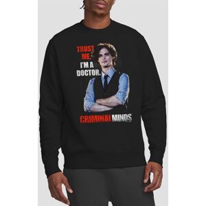 Paramount Home Entertainment Criminal Minds Trust Me Crew Sweatshirt, Black Size: 2XL Black 2XL Paramount Home Entertainment Criminal Minds Trust Me Crew Sweatshirt, Black Size: 2XL Black 2XL