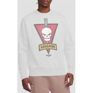 Top Gun: Maverick Hangman Call Sign Crew Sweatshirt, White Size: Medium White M Top Gun: Maverick Hangman Call Sign Crew Sweatshirt, White Size: Medium White M
