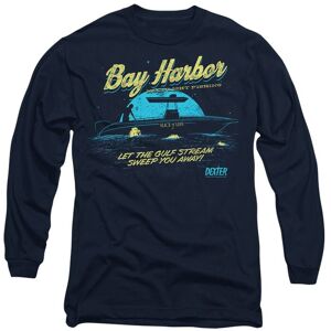 Paramount Home Entertainment Men's Dexter Moonlight Fishing Long Sleeve T-Shirt, Navy Size: Medium Navy M Paramount Home Entertainment Men's Dexter Moonlight Fishing Long Sleeve T-Shirt, Navy Size: Medium Navy M