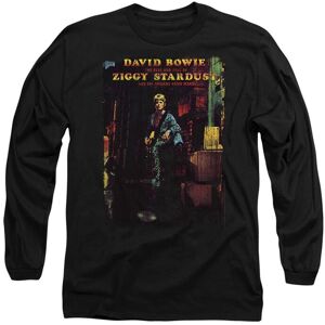 David Bowie Men's Ziggy Stardust Album Long Sleeve T-Shirt, Black Size: XL Black XL David Bowie Men's Ziggy Stardust Album Long Sleeve T-Shirt, Black Size: XL Black XL