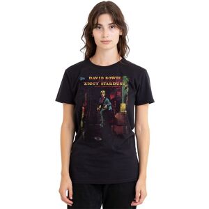 David Bowie Men's Ziggy Stardust Album T-Shirt, Black Size: XL Black XL David Bowie Men's Ziggy Stardust Album T-Shirt, Black Size: XL Black XL