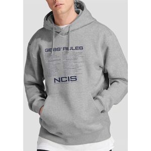 Paramount Home Entertainment Men's Ncis Gibbs Rules Hoodie, Athletic Heather in Light Grey Size: Small Light Grey S Paramount Home Entertainment Men's Ncis Gibbs Rules Hoodie, Athletic Heather in Light Grey Size: Small Light Grey S