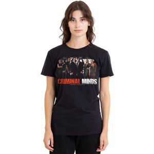 Paramount Home Entertainment Men's Criminal Minds The Brain Trust T-Shirt, Black Size: Small Black S Paramount Home Entertainment Men's Criminal Minds The Brain Trust T-Shirt, Black Size: Small Black S