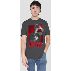 Paramount Home Entertainment Men's Dexter See Saw T-Shirt, Charcoal Size: 3XL Charcoal 3XL Paramount Home Entertainment Men's Dexter See Saw T-Shirt, Charcoal Size: 3XL Charcoal 3XL