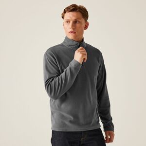 Regatta Men's Micro Zip Neck Fleece in Grey Size: Medium Grey M Regatta Men's Micro Zip Neck Fleece in Grey Size: Medium Grey M