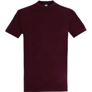 SOL'S Men's Imperial Heavyweight Short Sleeve T-Shirt in Burgundy Size: XL Burgundy XL SOL'S Men's Imperial Heavyweight Short Sleeve T-Shirt in Burgundy Size: XL Burgundy XL