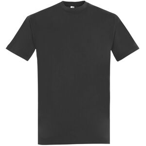 SOL'S Men's Imperial Heavyweight Short Sleeve T-Shirt in Dark Grey Size: 2XL Dark Grey 2XL SOL'S Men's Imperial Heavyweight Short Sleeve T-Shirt in Dark Grey Size: 2XL Dark Grey 2XL