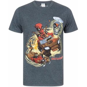 Marvel Men's Short Sleeved T-Shirt (Adult Grey) in Grey Size: XL Grey XL Marvel Men's Short Sleeved T-Shirt (Adult Grey) in Grey Size: XL Grey XL