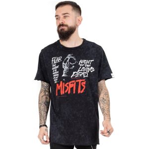 Misfits Men's Short Sleeved T-Shirt (Adult Black) in Black Size: 2XL Black 2XL Misfits Men's Short Sleeved T-Shirt (Adult Black) in Black Size: 2XL Black 2XL