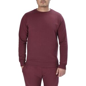 Smart Living Men's Classic Plain Crew Neck Long Sleeve Pullover Sweatshirt Jumper in Burgundy Size: Large Burgundy L Smart Living Men's Classic Plain Crew Neck Long Sleeve Pullover Sweatshirt Jumper in Burgundy Size: Large Burgundy L