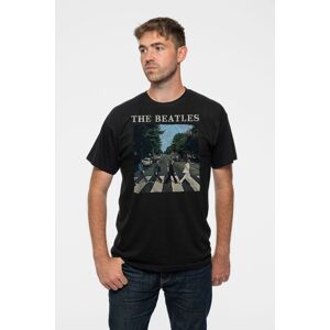 The Beatles Abbey Road Crossing T-Shirt in Black Size: 5XL Black 5XL The Beatles Abbey Road Crossing T-Shirt in Black Size: 5XL Black 5XL
