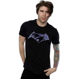 DC Comics Men's Batman v Superman Battle Silhouette T-Shirt in Black Size: 3XL Black 3XL DC Comics Men's Batman v Superman Battle Silhouette T-Shirt in Black Size: 3XL Black 3XL