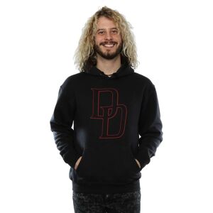 Marvel Men's Daredevil Logo Outline Hoodie in Black Size: 3XL Black 3XL Marvel Men's Daredevil Logo Outline Hoodie in Black Size: 3XL Black 3XL
