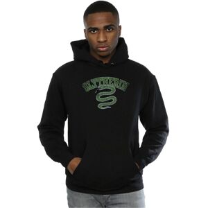 Harry Potter Men's Slytherin Sport Emblem Hoodie in Black Size: 3XL Black 3XL Harry Potter Men's Slytherin Sport Emblem Hoodie in Black Size: 3XL Black 3XL