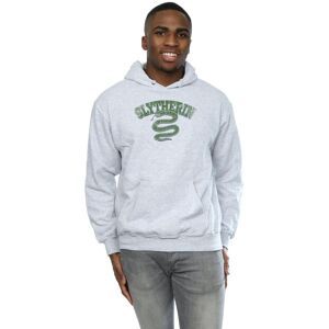 Harry Potter Men's Slytherin Sport Emblem Hoodie in Grey Size: 3XL Grey 3XL Harry Potter Men's Slytherin Sport Emblem Hoodie in Grey Size: 3XL Grey 3XL