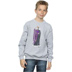Disney Boy's Snow White Classic Evil Queen Grimhilde Sweatshirt in Grey Size: 9 Years Grey 9 Years Disney Boy's Snow White Classic Evil Queen Grimhilde Sweatshirt in Grey Size: 9 Years Grey 9 Years