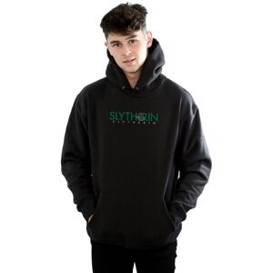 Harry Potter Men's Slytherin Text Hoodie in Black Size: 3XL Black 3XL Harry Potter Men's Slytherin Text Hoodie in Black Size: 3XL Black 3XL