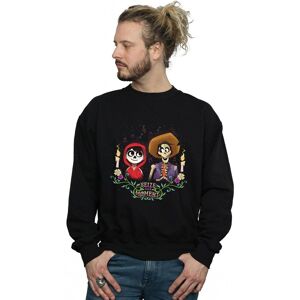 Disney Men's Coco Miguel & Hector Sweatshirt in Black Size: Small Black S Disney Men's Coco Miguel & Hector Sweatshirt in Black Size: Small Black S
