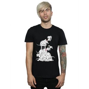 Disney Men's 101 Dalmatians Chair T-Shirt in Black Size: Medium Black M Disney Men's 101 Dalmatians Chair T-Shirt in Black Size: Medium Black M