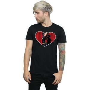 DC Comics Men's Batman TV Series Catwoman Heart T-Shirt in Black Size: Small Black S DC Comics Men's Batman TV Series Catwoman Heart T-Shirt in Black Size: Small Black S