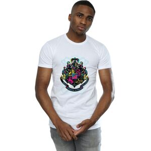 Absolute Cult Harry Potter Neon Hogwarts Crest T-Shirt - Men Absolute Cult Harry Potter Neon Hogwarts Crest T-Shirt - Men