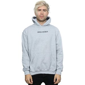 Disney Men's The Incredibles Edna Mode Hoodie in Grey Size: 2XL Grey 2XL Disney Men's The Incredibles Edna Mode Hoodie in Grey Size: 2XL Grey 2XL