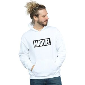 Marvel Men's Outline Logo Hoodie in White Size: 3XL White 3XL Marvel Men's Outline Logo Hoodie in White Size: 3XL White 3XL