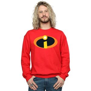 Disney Men's The Incredibles Costume Logo Sweatshirt in Red Size: Small Red S Disney Men's The Incredibles Costume Logo Sweatshirt in Red Size: Small Red S