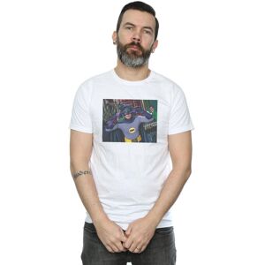 DC Comics Men's Batman TV Series Batdance Photo T-Shirt in White Size: 5XL White 5XL DC Comics Men's Batman TV Series Batdance Photo T-Shirt in White Size: 5XL White 5XL