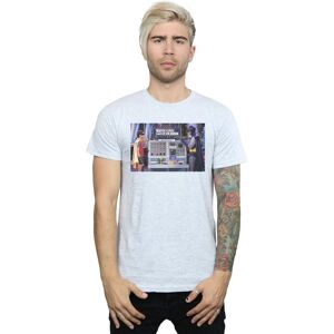 DC Comics Men's Batman TV Series Batcomputer T-Shirt in Grey Size: XL Grey XL DC Comics Men's Batman TV Series Batcomputer T-Shirt in Grey Size: XL Grey XL