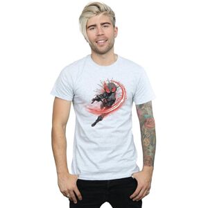 DC Comics Men's Aquaman Black Manta Flash T-Shirt in Grey Size: Large Grey L DC Comics Men's Aquaman Black Manta Flash T-Shirt in Grey Size: Large Grey L