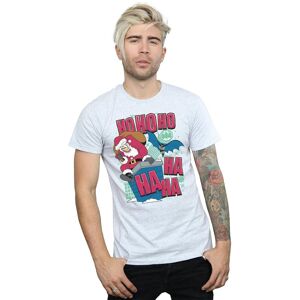 DC Comics Men's Batman & Joker Ha Ha Ha Ho Ho Ho T-Shirt in Grey Size: 5XL Grey 5XL DC Comics Men's Batman & Joker Ha Ha Ha Ho Ho Ho T-Shirt in Grey Size: 5XL Grey 5XL