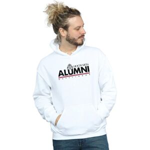Harry Potter Men's Hogwarts Alumni Gryffindor Hoodie in White Size: Small White S Harry Potter Men's Hogwarts Alumni Gryffindor Hoodie in White Size: Small White S