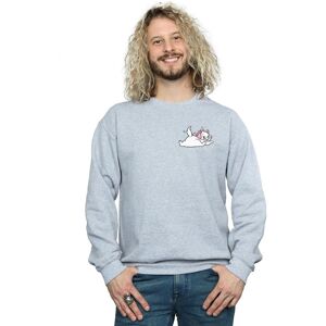 Disney Men's Aristocats Marie Sweet Backside Breast Print Sweatshirt in Grey Size: XL Grey XL Disney Men's Aristocats Marie Sweet Backside Breast Print Sweatshirt in Grey Size: XL Grey XL
