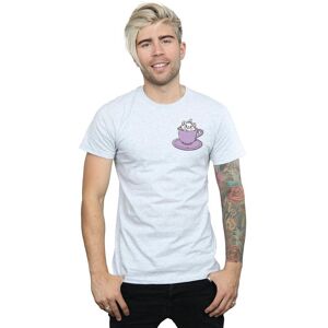 Disney Men's Aristocats Marie In Cup Breast Print T-Shirt in Grey Size: 3XL Grey 3XL Disney Men's Aristocats Marie In Cup Breast Print T-Shirt in Grey Size: 3XL Grey 3XL