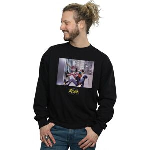 DC Comics Men's Batman TV Series Skyscraper Climb Sweatshirt in Black Size: 2XL Black 2XL DC Comics Men's Batman TV Series Skyscraper Climb Sweatshirt in Black Size: 2XL Black 2XL
