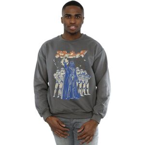 Star Wars Men's Kanji Force Choke Sweatshirt in Charcoal Size: Small Charcoal S Star Wars Men's Kanji Force Choke Sweatshirt in Charcoal Size: Small Charcoal S
