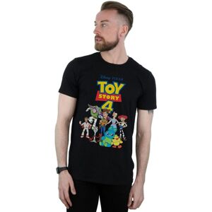 Disney Men's Toy Story 4 Crew T-Shirt in Black Size: 3XL Black 3XL Disney Men's Toy Story 4 Crew T-Shirt in Black Size: 3XL Black 3XL
