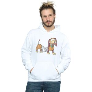Disney Men's Toy Story 4 Slinky Pose Hoodie in White Size: 4XL White 4XL Disney Men's Toy Story 4 Slinky Pose Hoodie in White Size: 4XL White 4XL