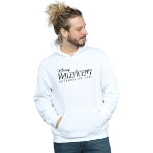 Disney Men's Maleficent Mistress Of Evil Logo Hoodie in White Size: 5XL White 5XL Disney Men's Maleficent Mistress Of Evil Logo Hoodie in White Size: 5XL White 5XL