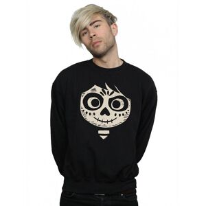Disney Men's Coco Miguel Skeleton Face Sweatshirt in Black Size: 4XL Black 4XL Disney Men's Coco Miguel Skeleton Face Sweatshirt in Black Size: 4XL Black 4XL